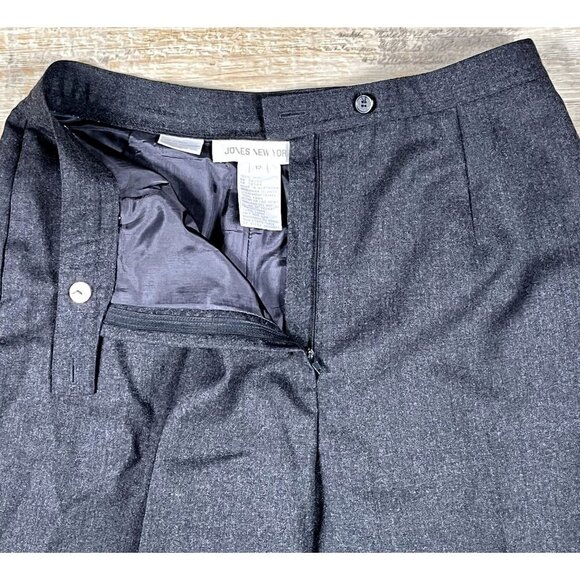 Jones New York 100% Wool Womens Trousers Size 12 - 30 x 29 - Picture 4 of 4